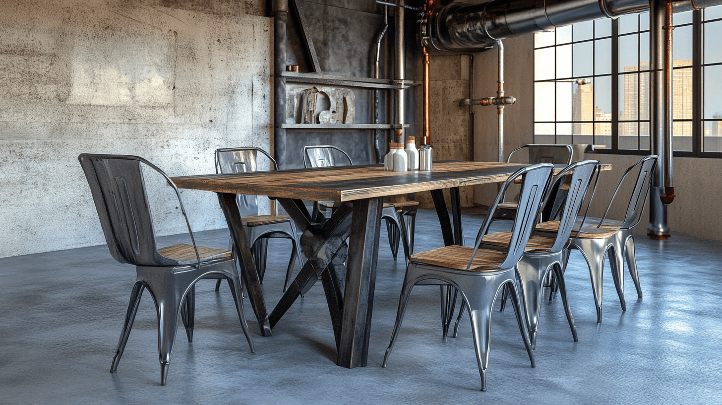 Muebles de estilo industrial: la funcionalidad se encuentra con el diseño