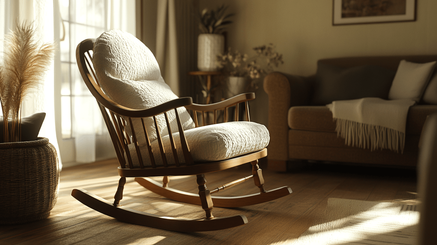 Un toque de nostalgia: Mecedoras para la comodidad