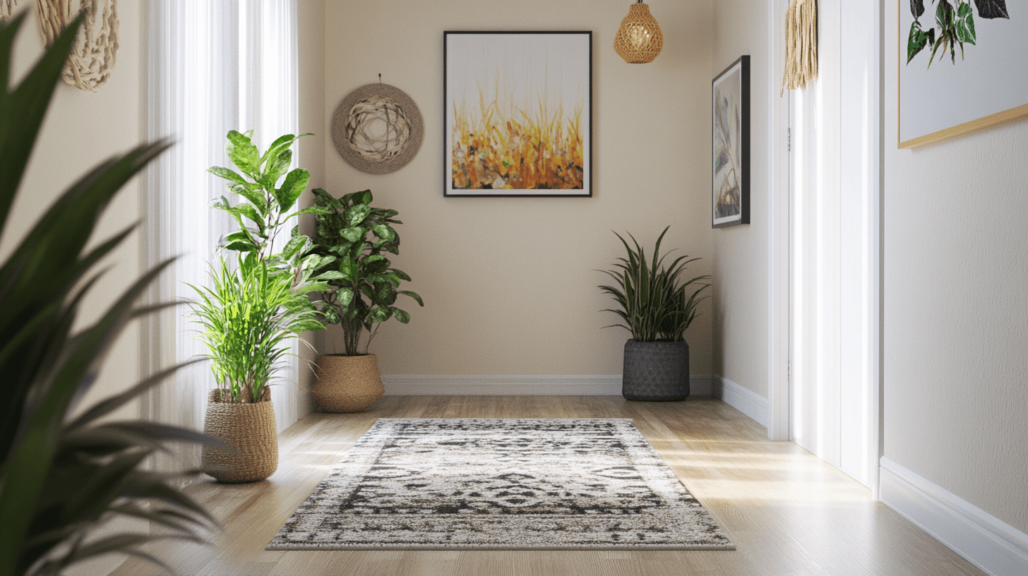 Elementos decorativos para un pasillo acogedor