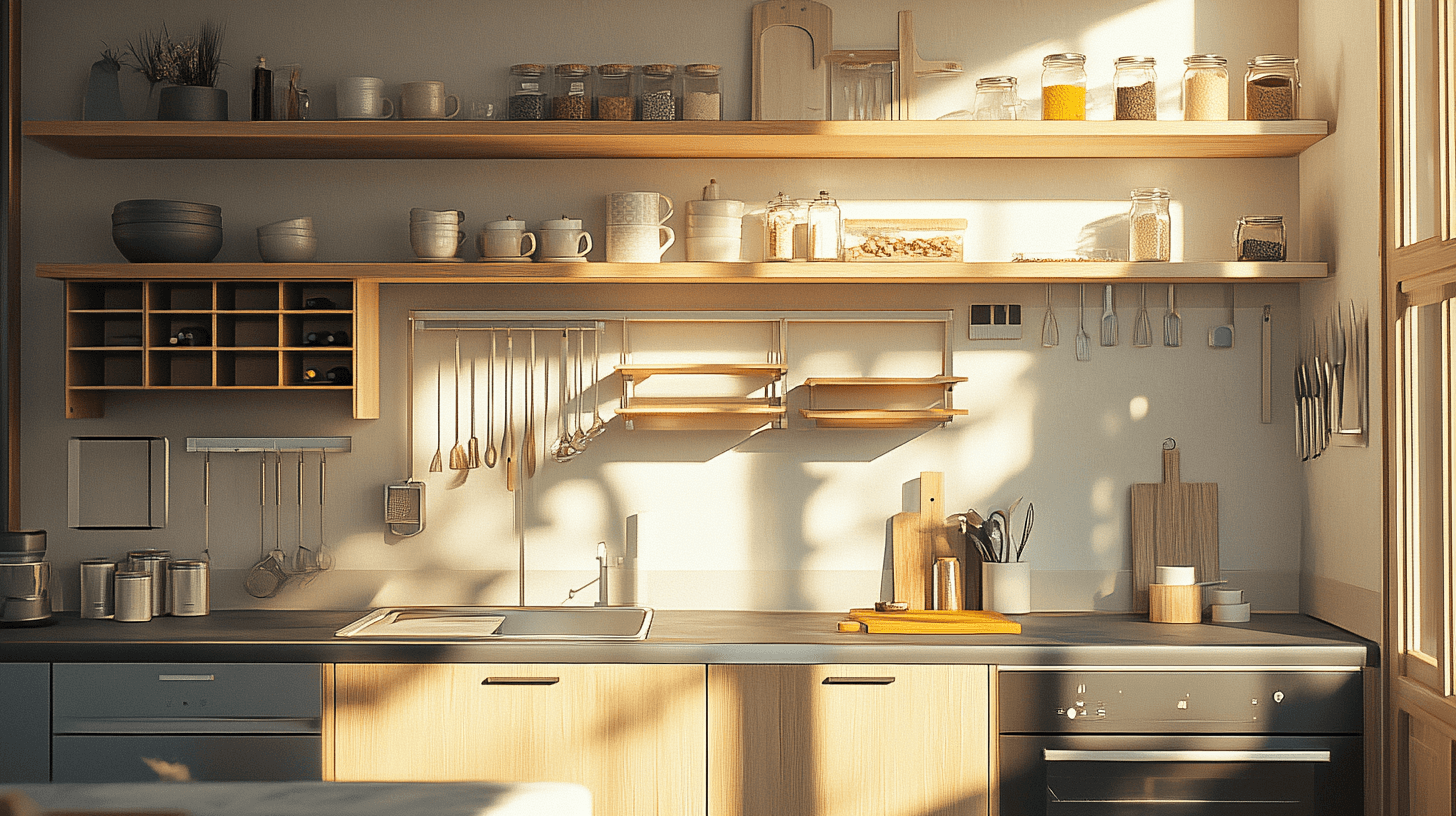 Almacenamiento inteligente: Soluciones innovadoras de almacenamiento para la cocina