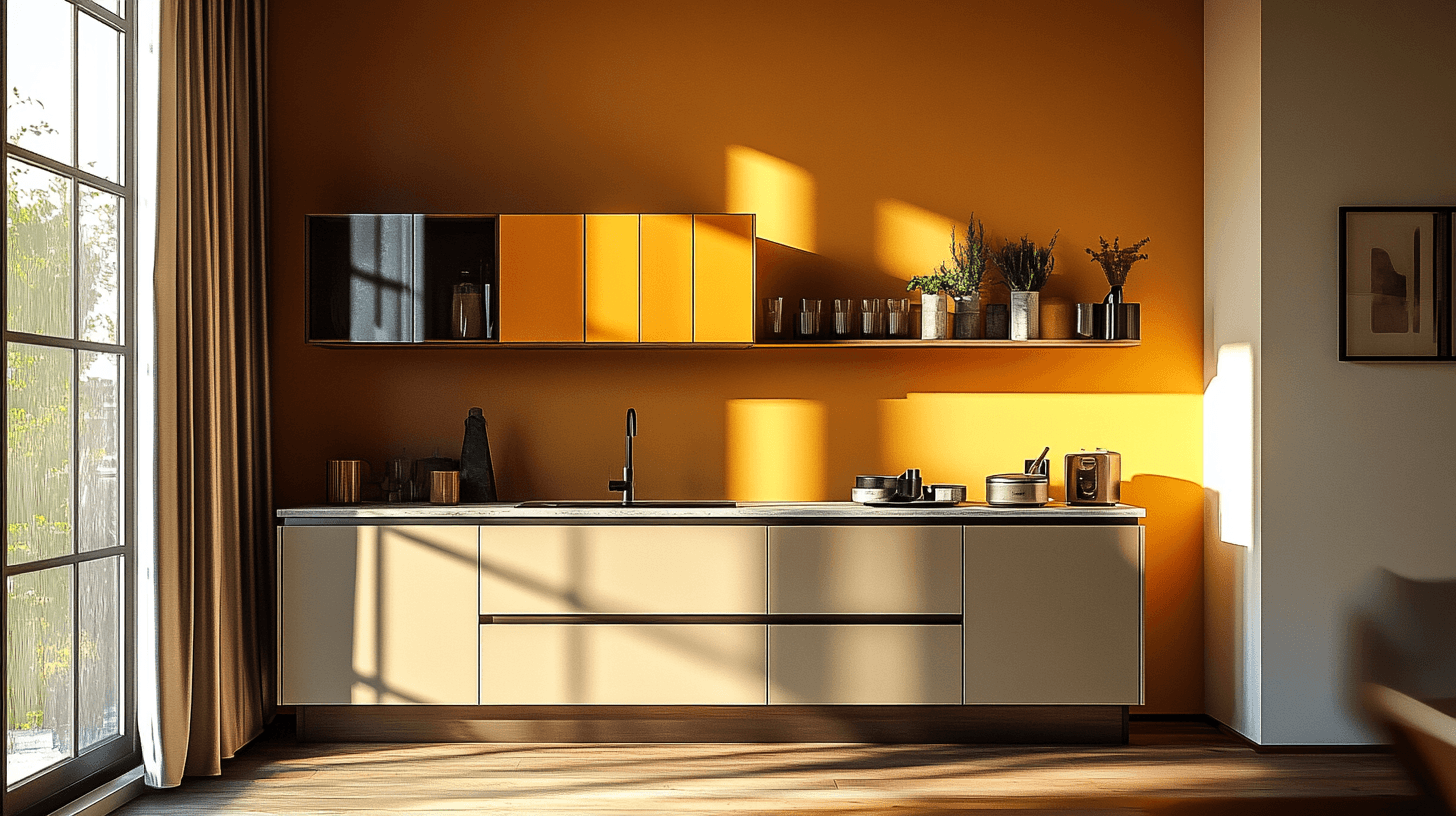 Conceptos modernos de color para la cocina