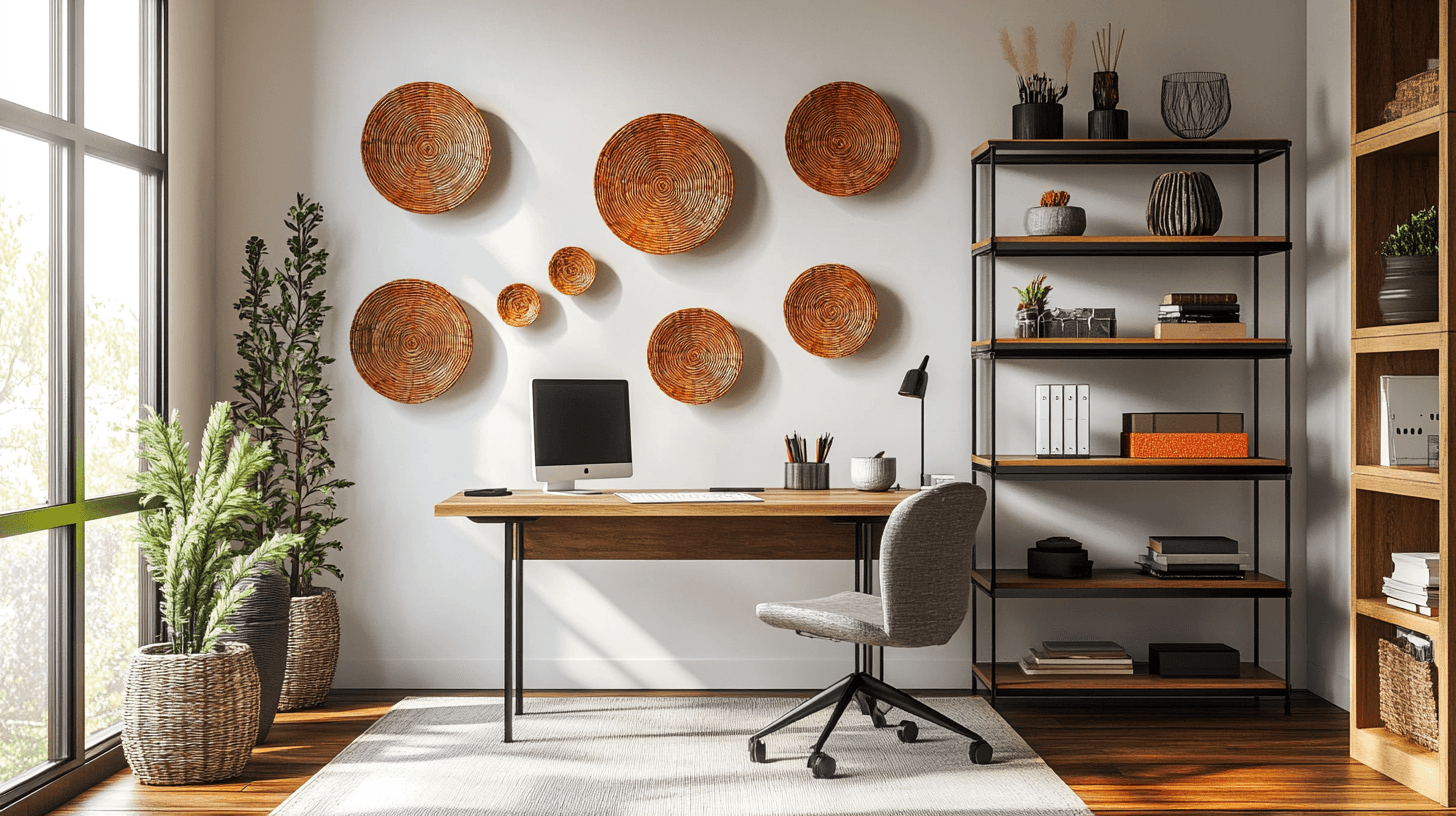 Decoración para la oficina en casa: Unir creatividad y estructura