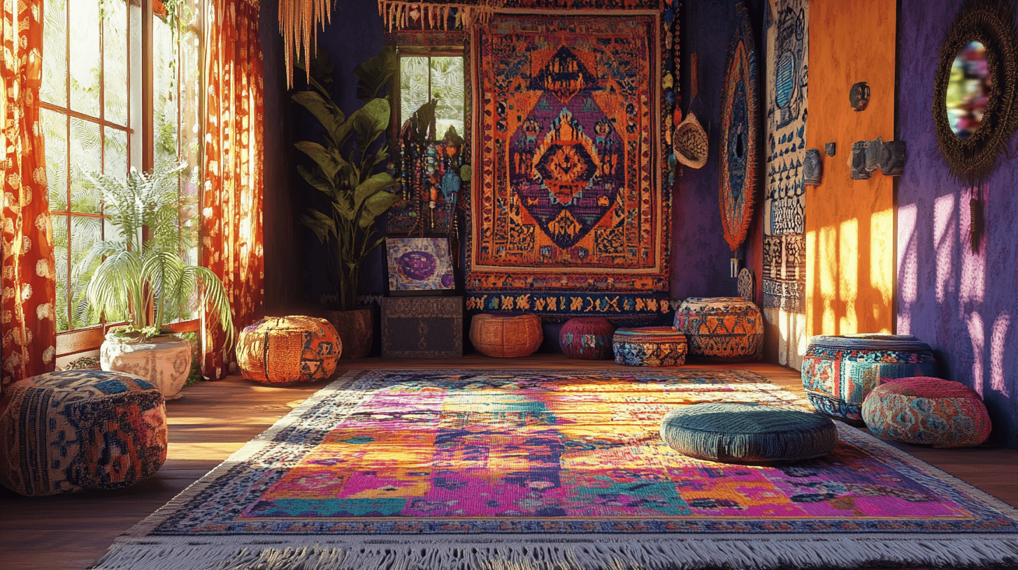 Alfombras y tapices: Texturas y patrones