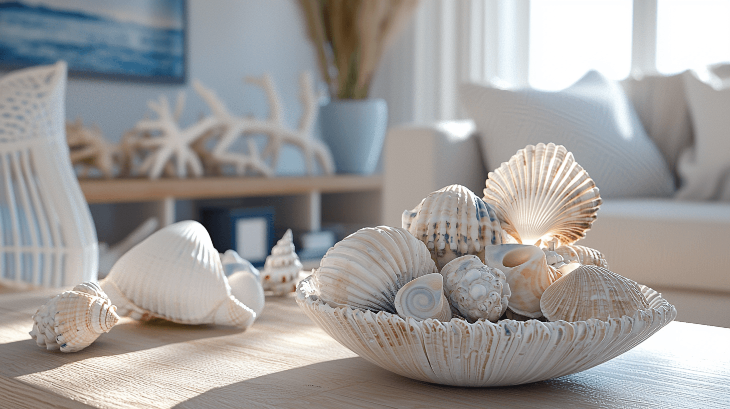 Conchas: Acentos marítimos para un ambiente fresco
