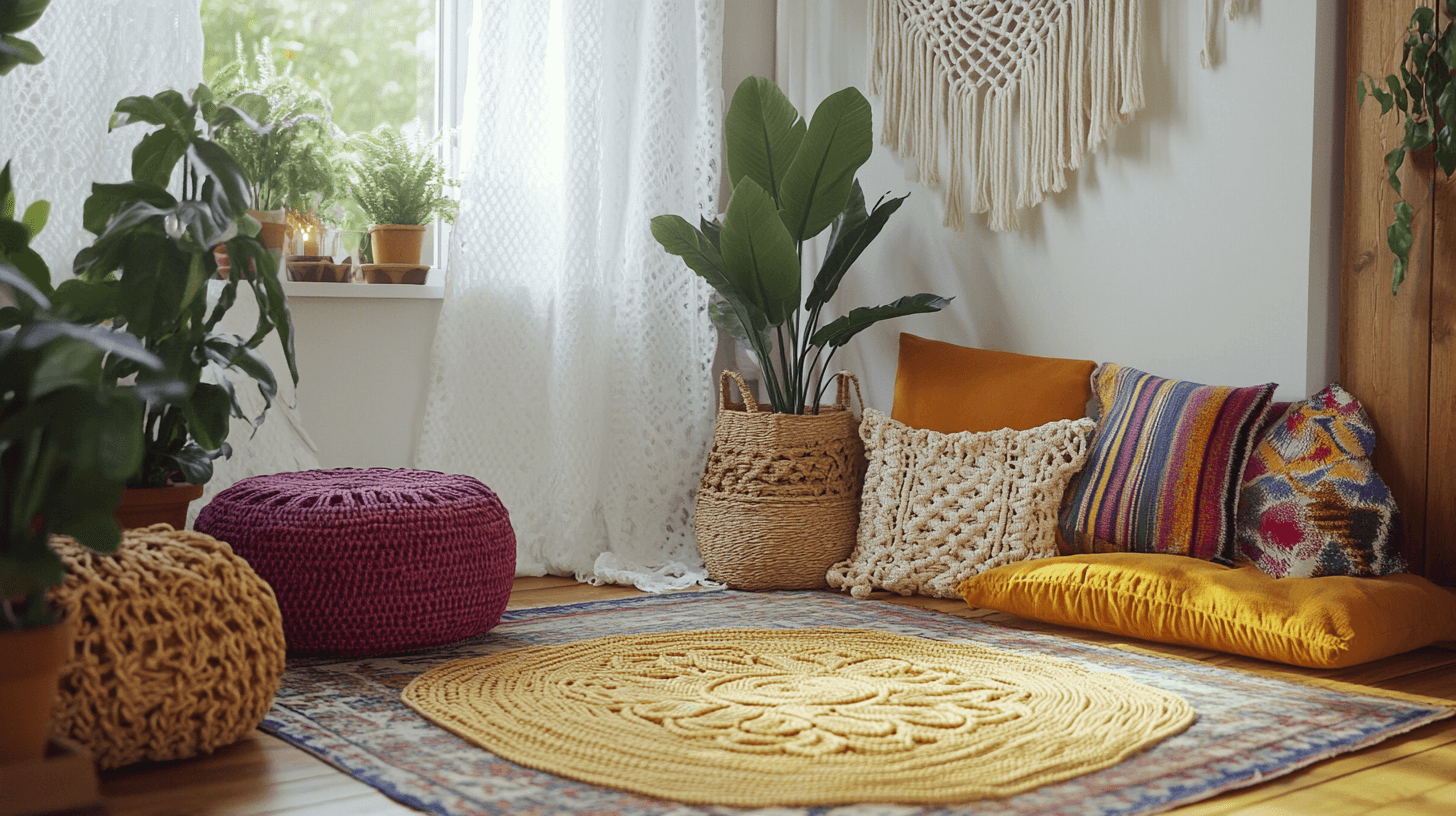 Decoración de estilo boho: Crear acentos creativos