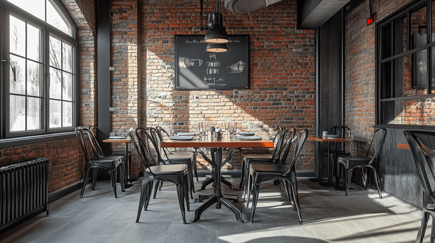 Ambiente urbano en el comedor industrial