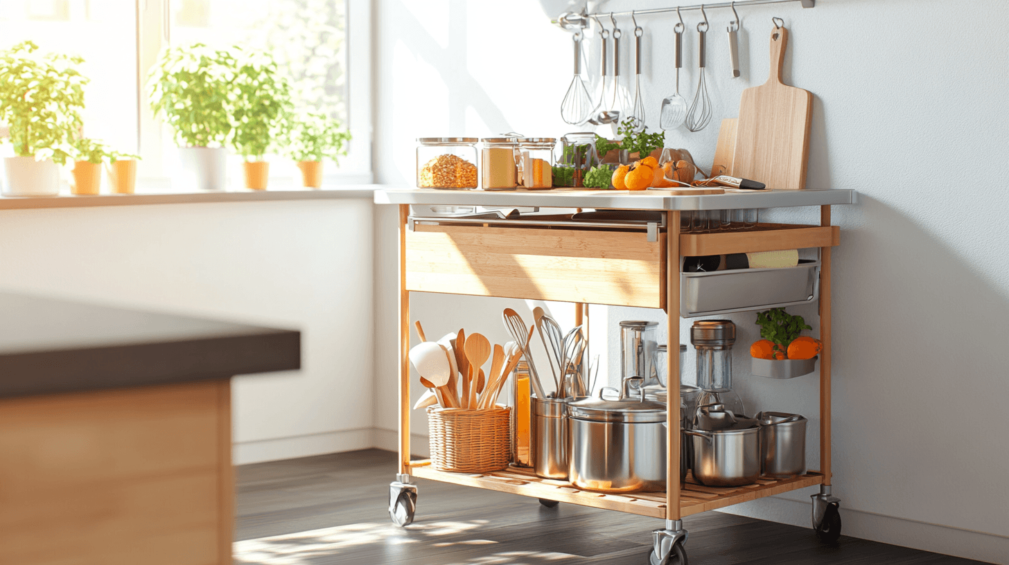 Elige el carrito de cocina adecuado