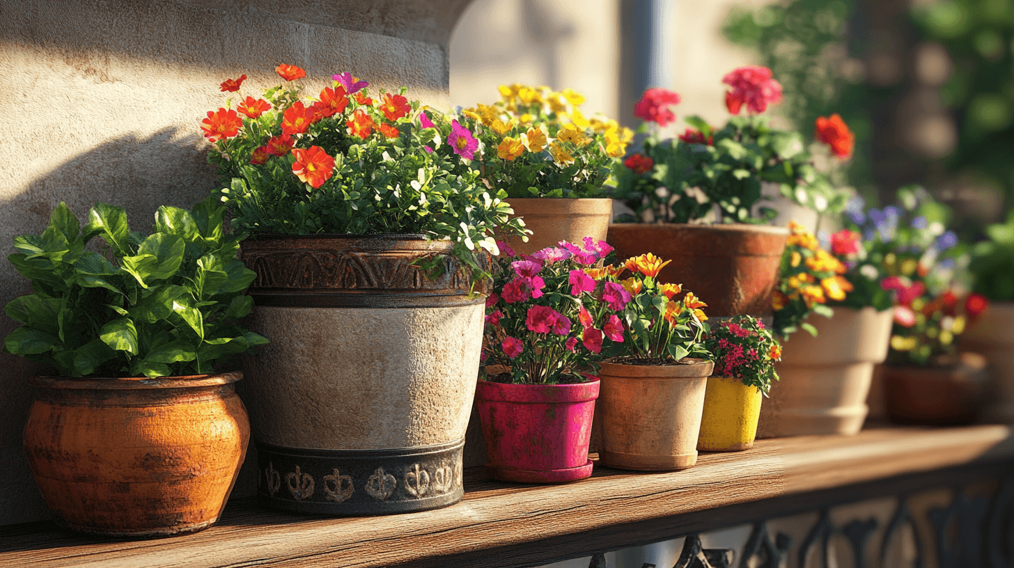 Macetas decorativas para balcones: Ideas para espacios pequeños