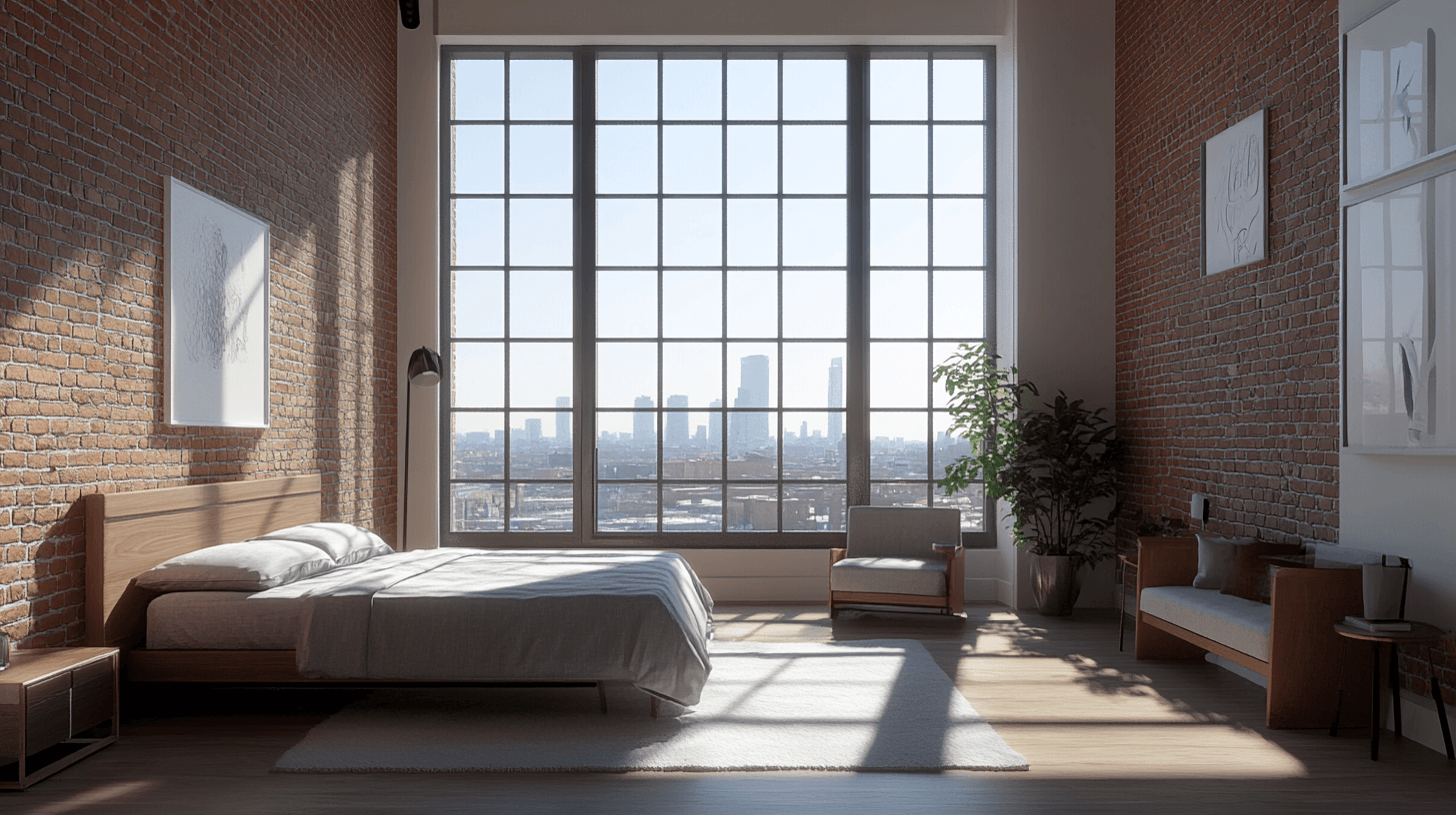 Dormitorio de estilo loft: Diseñar de manera moderna y abierta