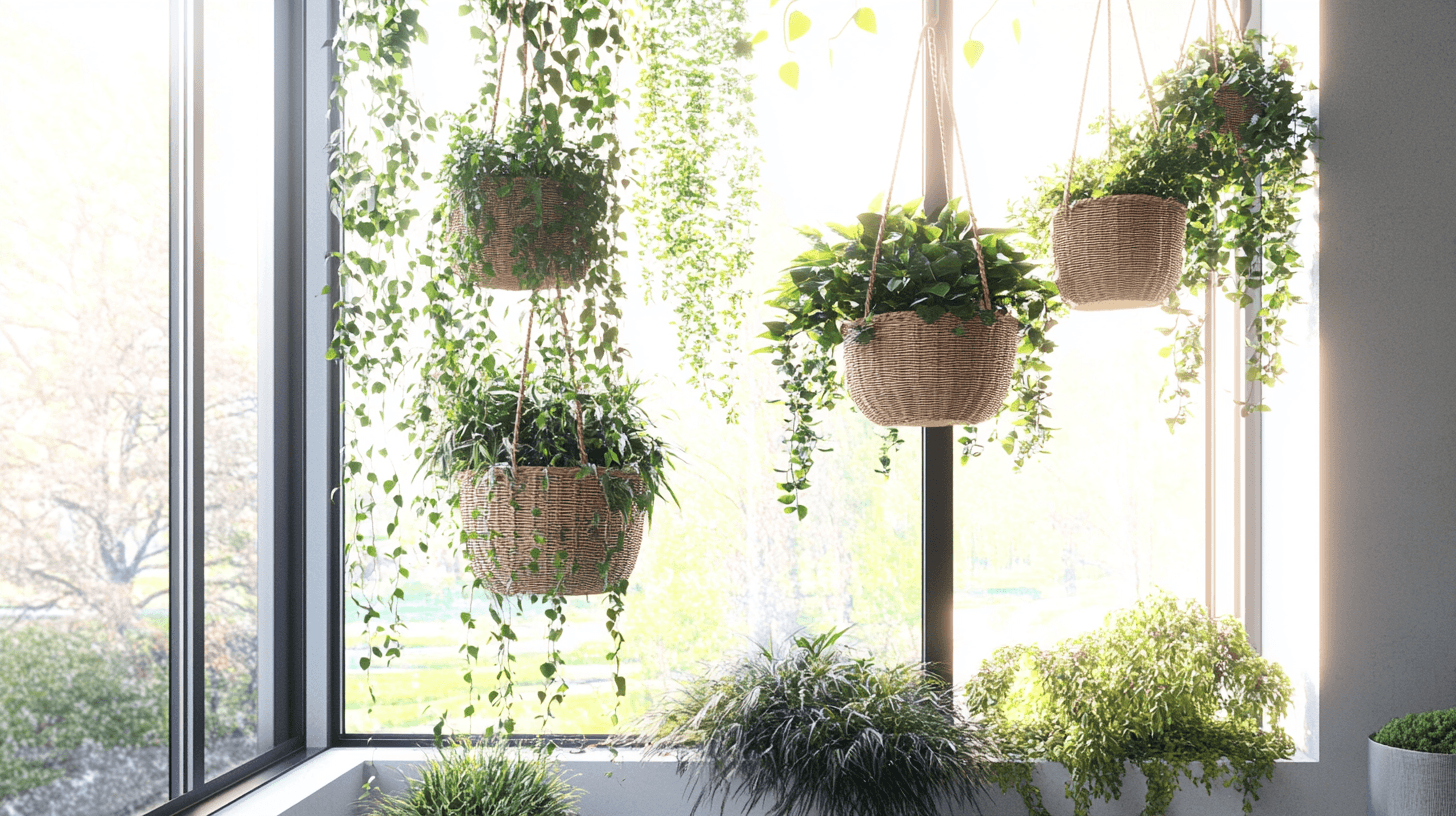 Decorar con macetas colgantes: Jardines colgantes para tu hogar