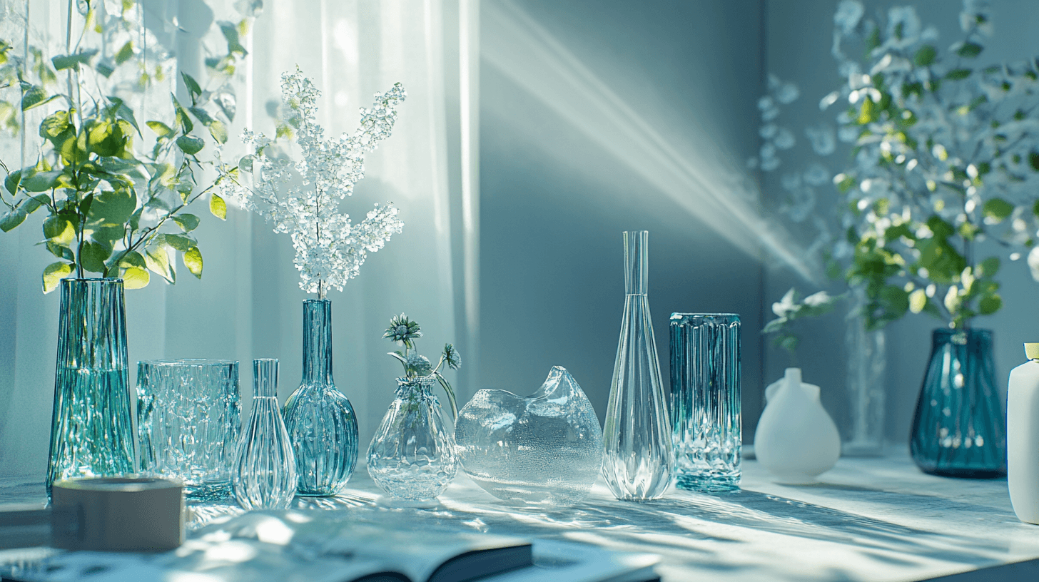 Decoración de vidrio: Ideas creativas para tu hogar