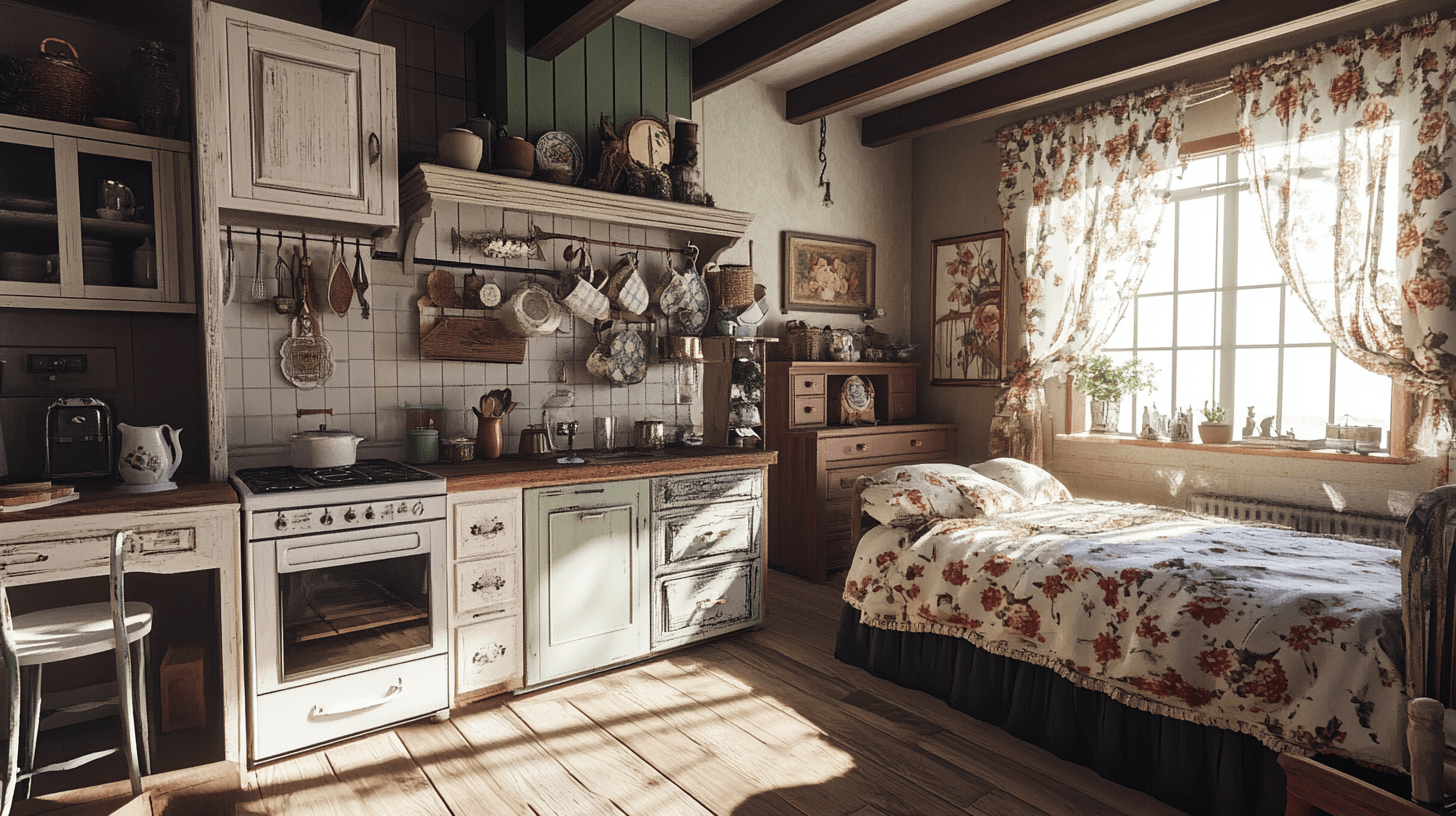 Estilos de vida en Cottagecore: Desde la cocina de campo hasta el dormitorio romántico