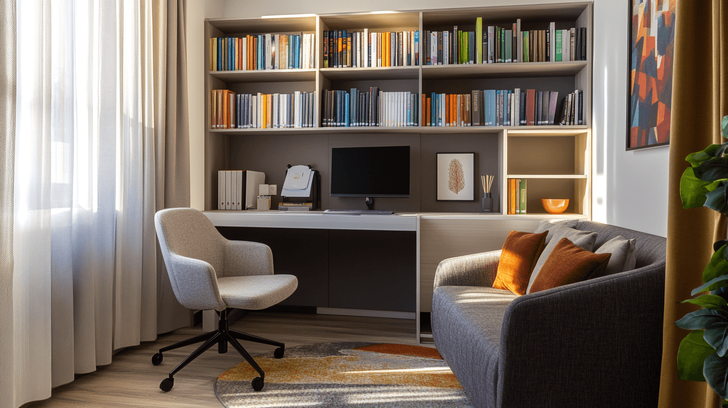 Sala multifuncional: Una habitación para trabajar y relajarse
