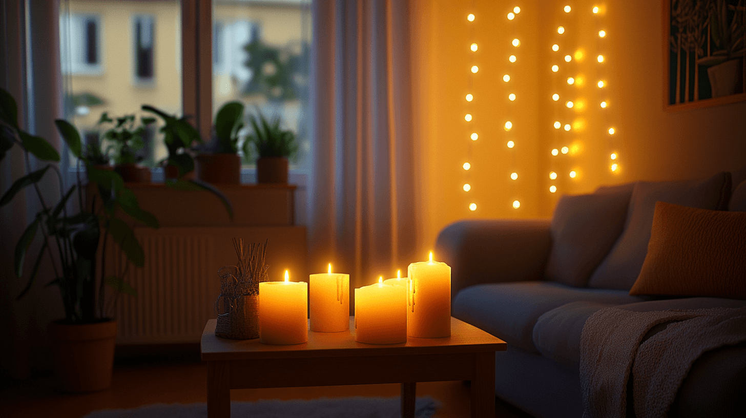 Iluminación ambiental para los oscuros días de invierno