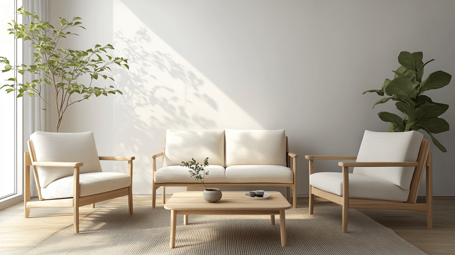 Selección de muebles para la habitación de invitados escandinava