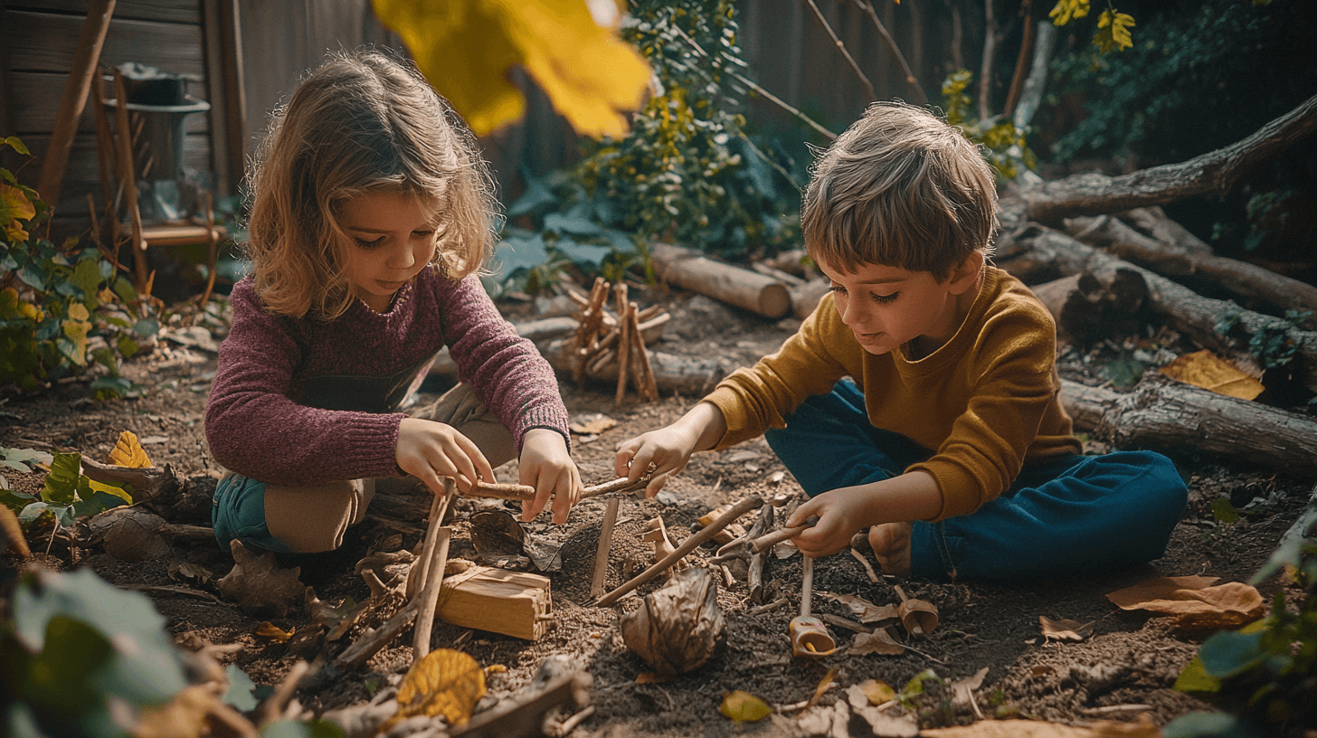 Ideas de juego creativas: Aventuras imaginativas al aire libre