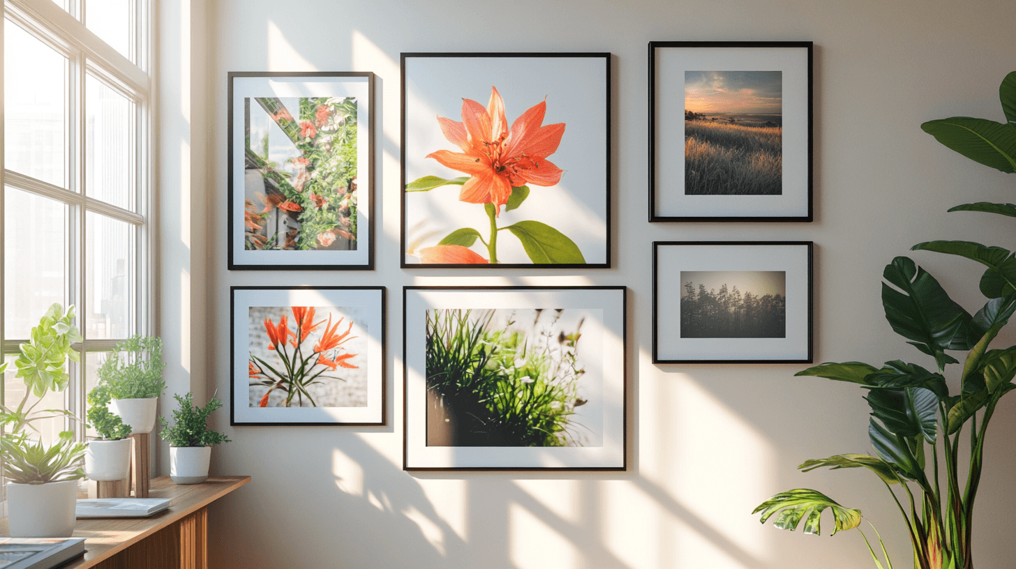 Técnicas de decoración para una impresionante pared de fotos