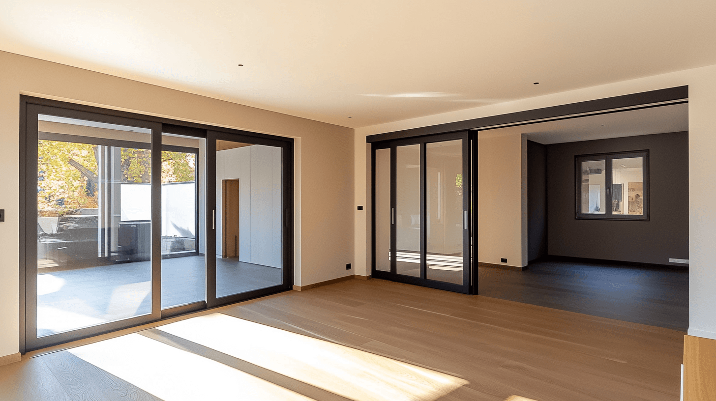 Puertas correderas para un diseño de espacio flexible