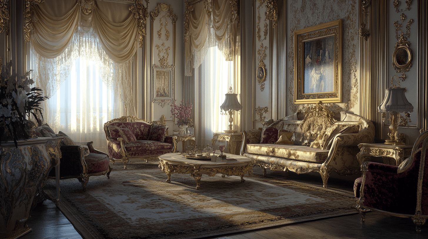 Estilo barroco: ostentación y elegancia en el espacio habitable