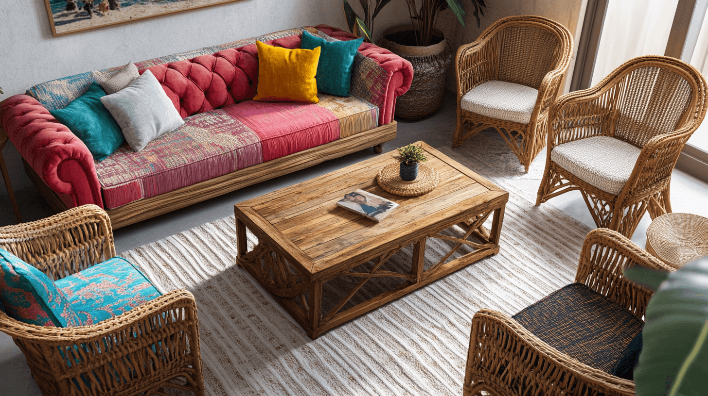 Muebles de estilo Boho-Chic