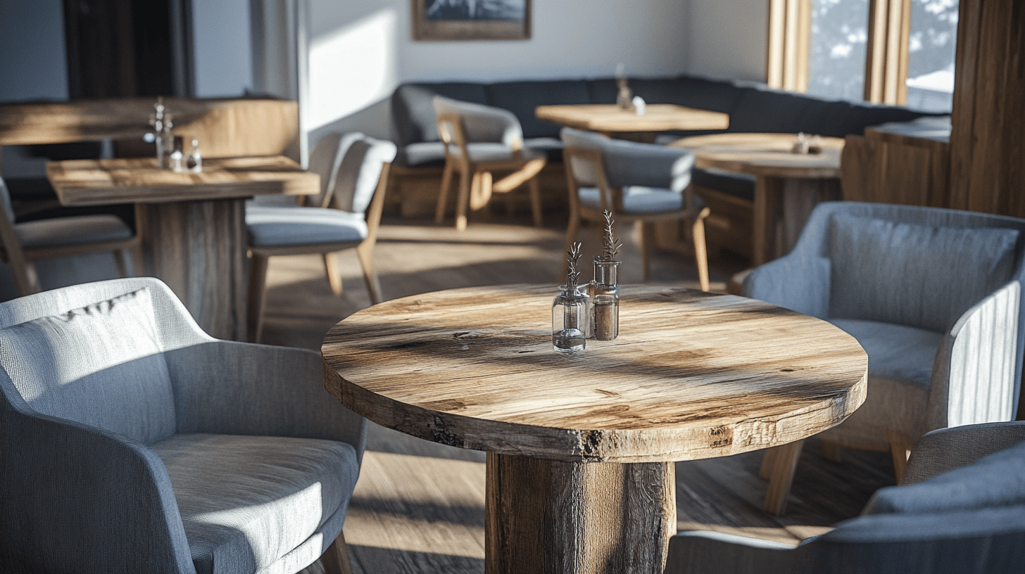 Muebles de estilo alpino: Rústico se encuentra con moderno