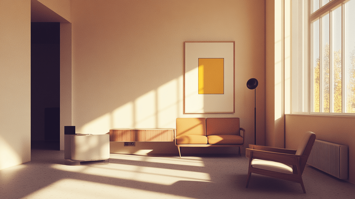 Decoración al estilo Bauhaus: Menos es más