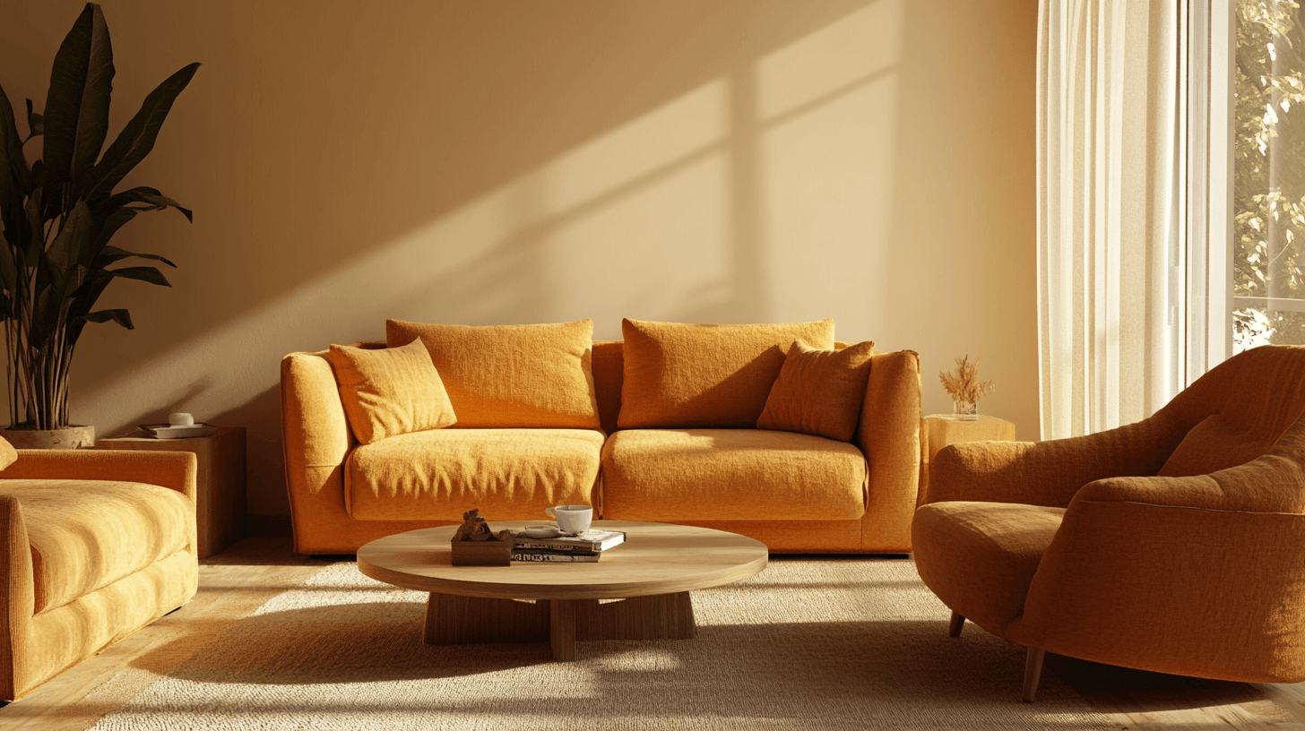Ocre en el mundo del mueble: Un toque de elegancia