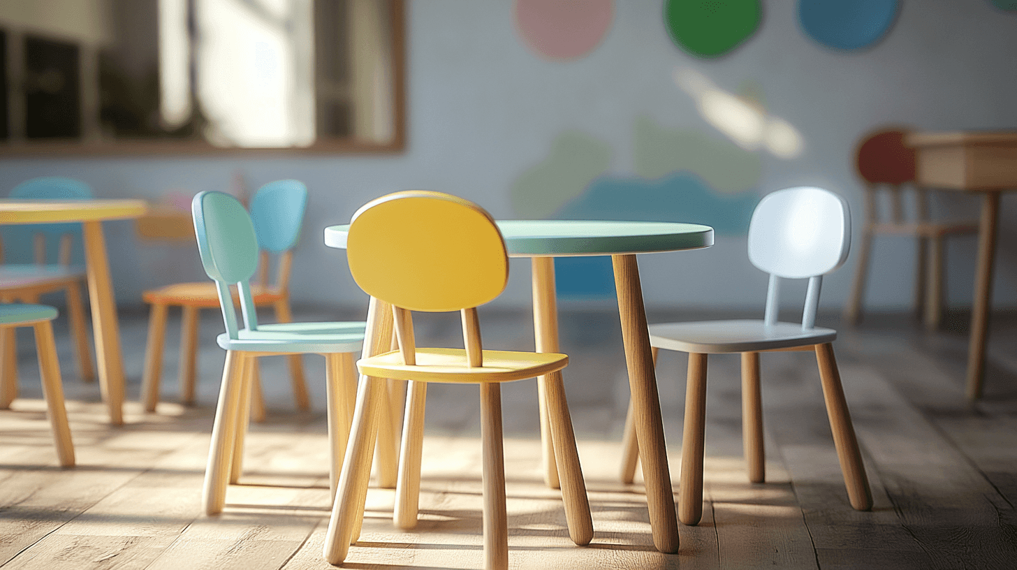Sillas ergonómicas para pequeños artistas