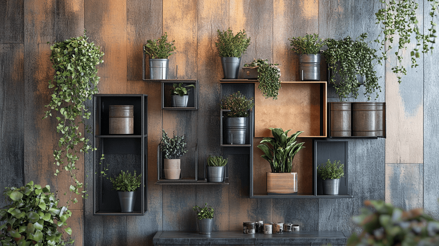 Elementos decorativos para el estilo Scandi Industrial