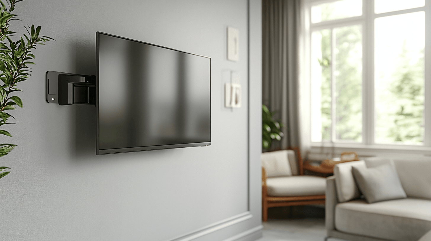 Diferentes tipos de soportes de pared para TV