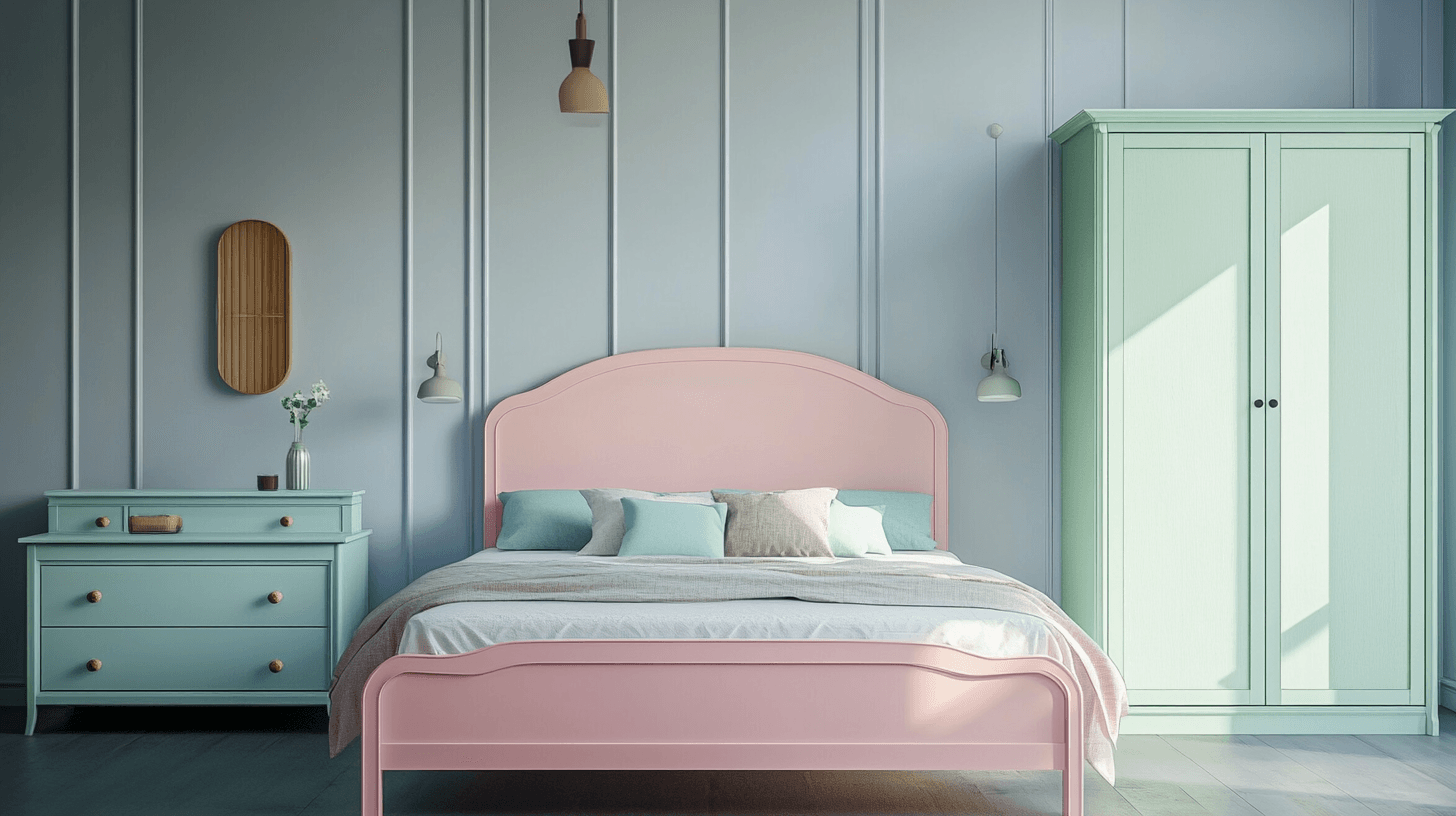 Muebles en colores pastel: Añadir acentos elegantes