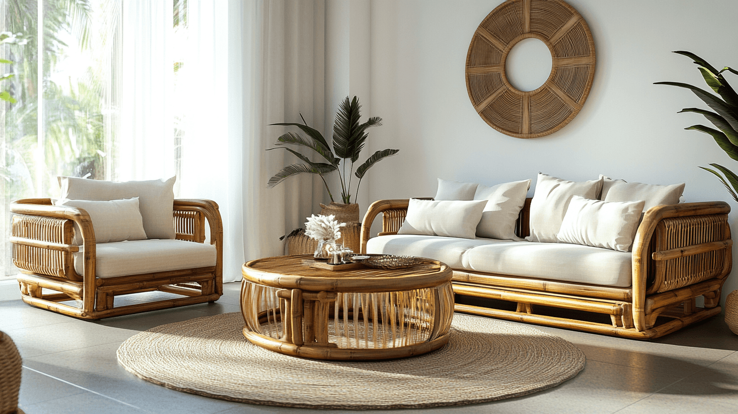 Muebles de bambú: Elegantes y ecológicos