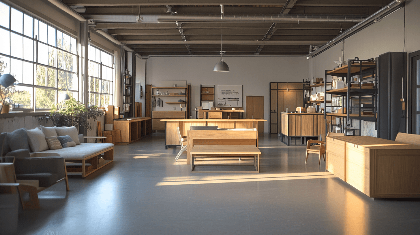 Combinar estilos de vida: Loft se encuentra con Escandinavo