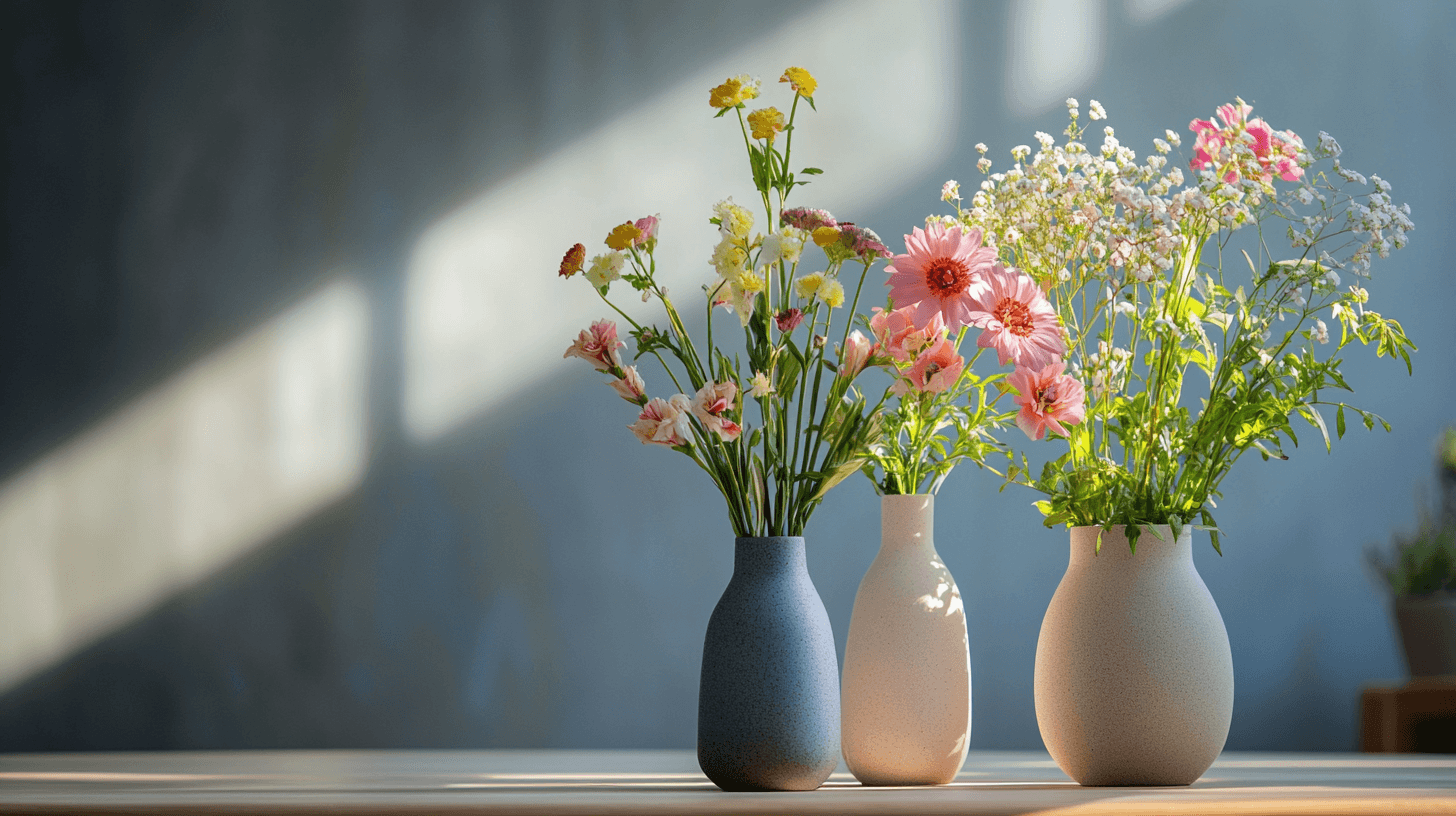 Consejos para arreglos florales elegantes en jarrones minimalistas