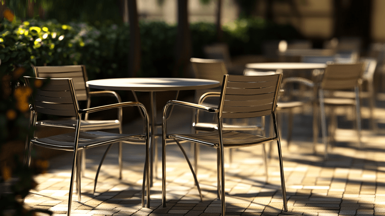 Los muebles adecuados para tu comedor al aire libre
