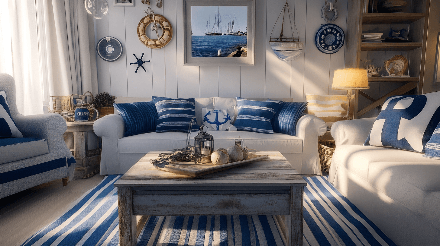 Decoración marítima: Ambiente de vacaciones para tu hogar