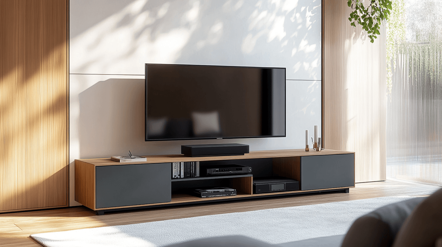 Los muebles adecuados para tu centro de medios
