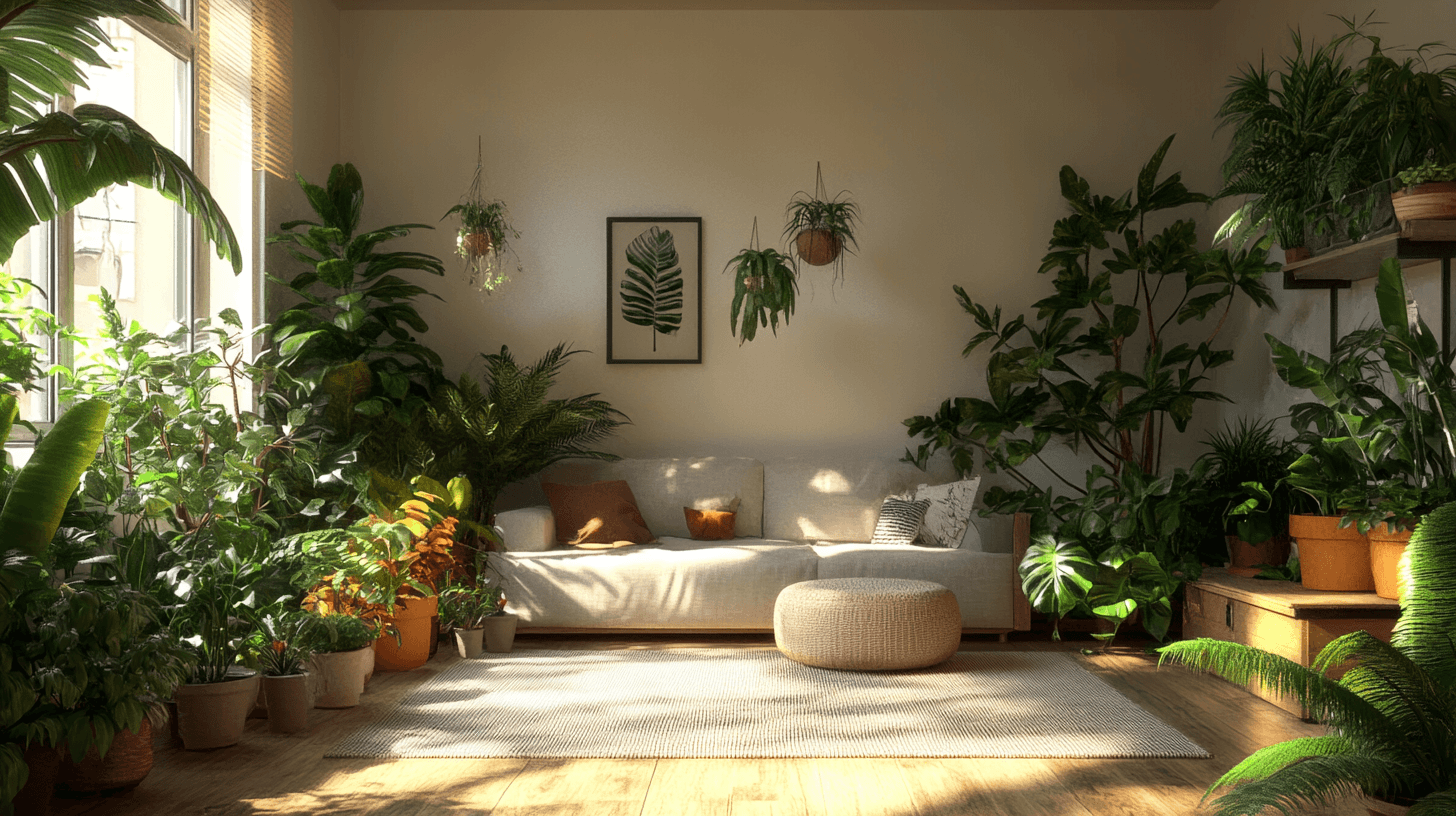 Jardín interior: integrar plantas en la casa de manera inteligente