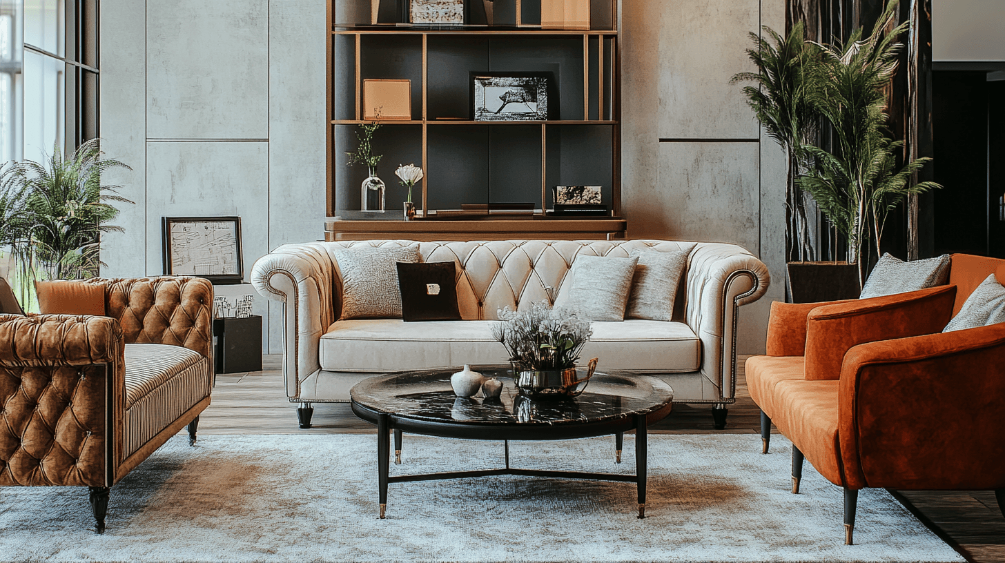 La esencia del Parisian Chic: Muebles y materiales
