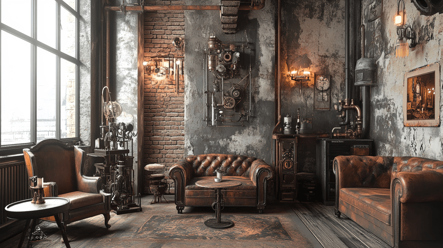 Estilos de vida en diseño Steampunk: Espacios llenos de historia y fantasía