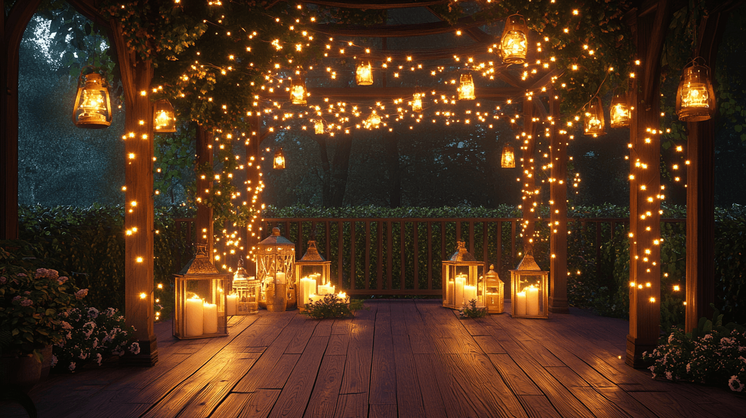 Ideas de iluminación para noches con ambiente