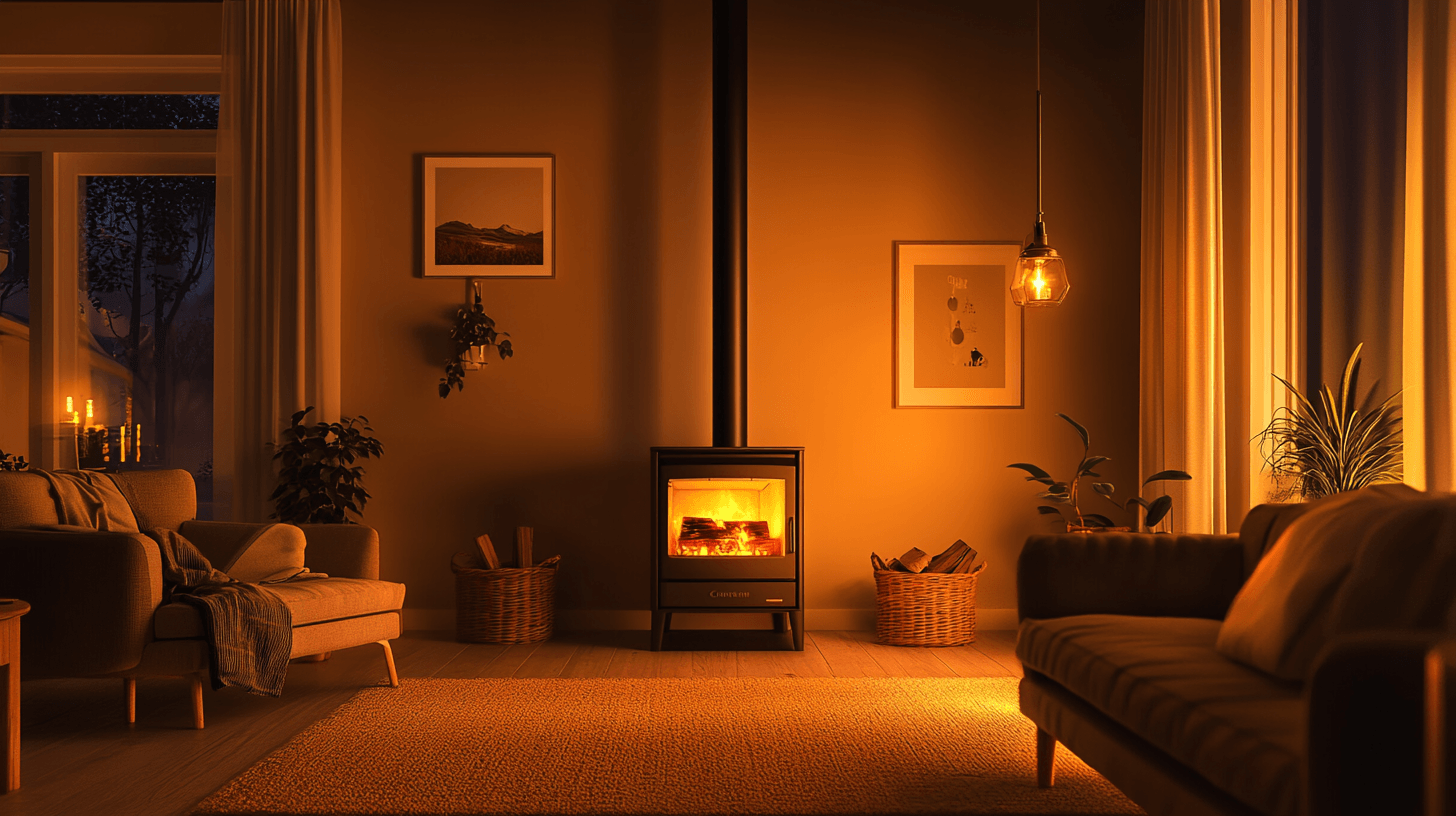 Calor y comodidad: Estufas de chimenea para tu sala de estar