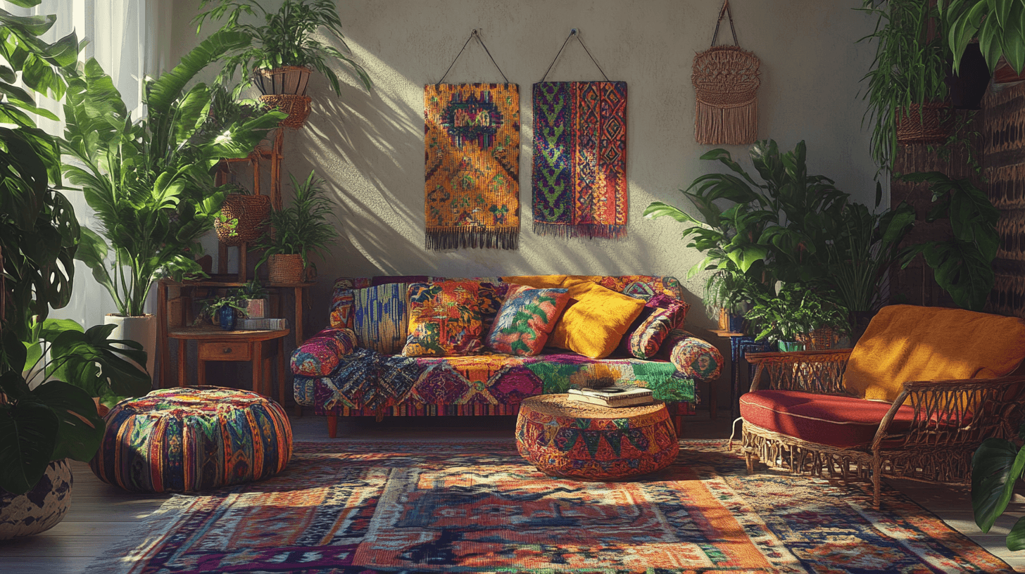 Colorido Boho: Colores vibrantes en estilo Boho
