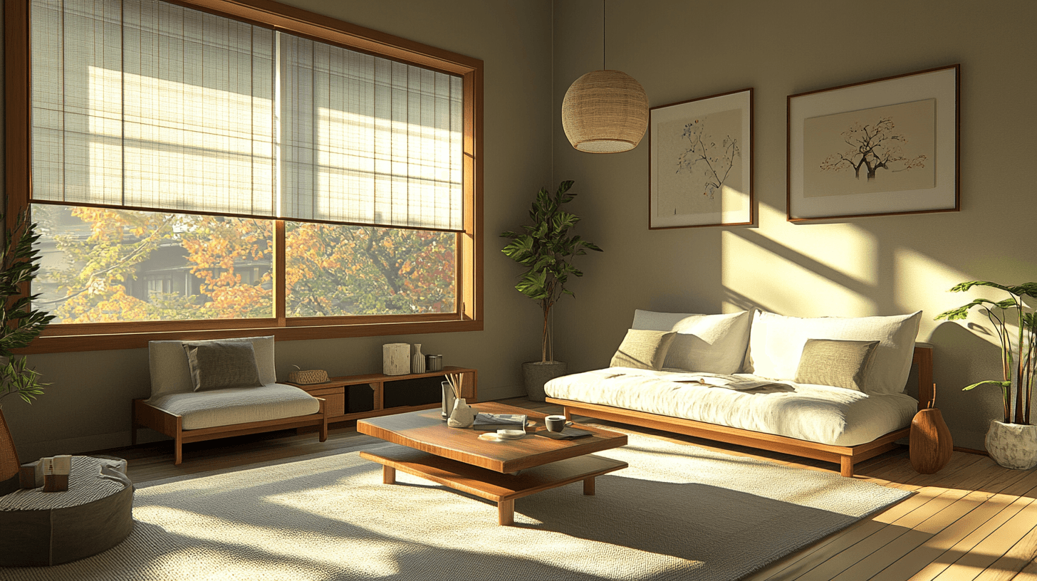 Diseño de color en estilo Japandi: Tranquilidad a través de la armonía