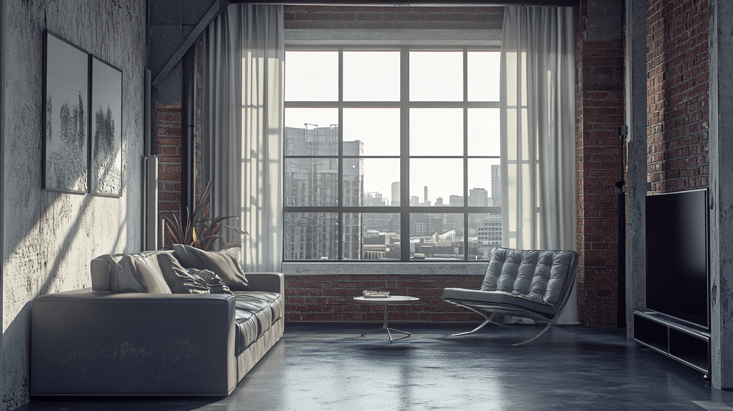Decoración industrial: El encanto áspero del metal y el hormigón