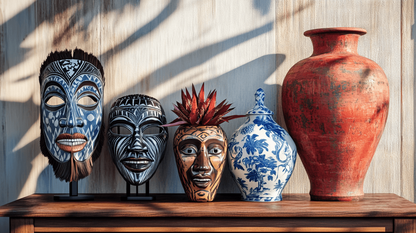 Decoraciones exóticas: Añadir acentos en estilo colonial