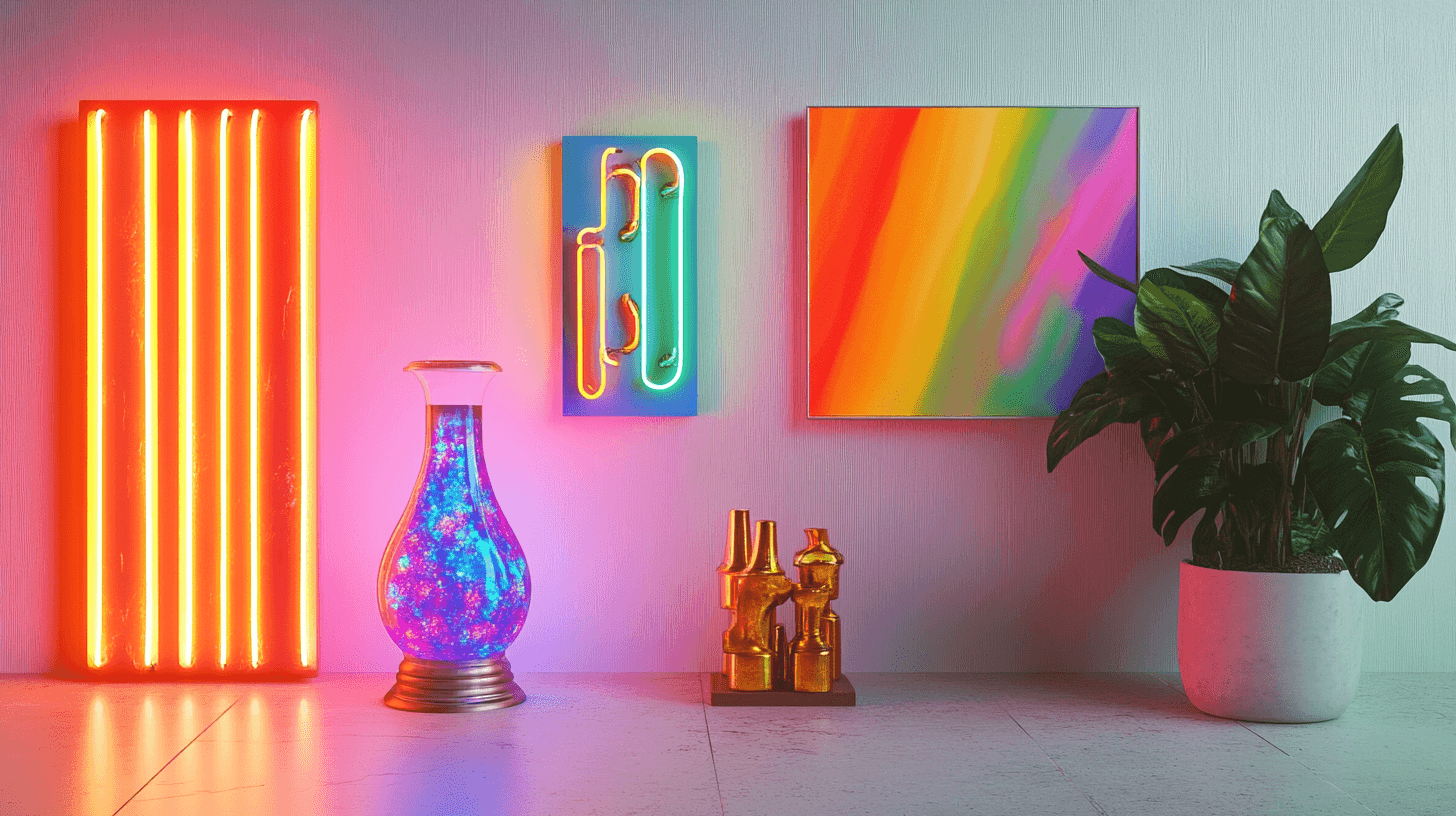 Decoración de estilo retro: Accesorios y colores de los 90