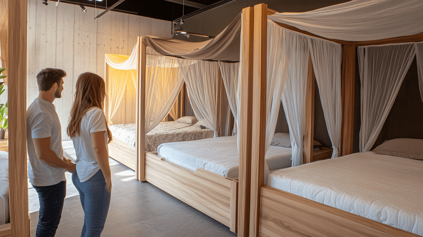 En qué debes fijarte al comprar una cama con dosel