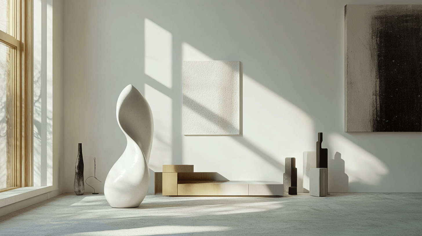 Esculturas modernas y objetos de arte: Así se personaliza el espacio