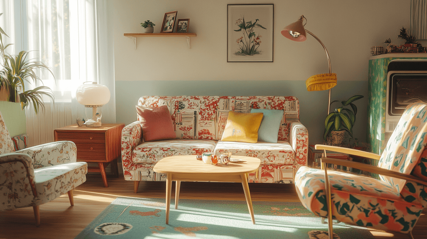 Decoración de estilo retro: Un toque de nostalgia